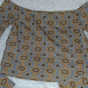 Zara Multicolor Patterned Top